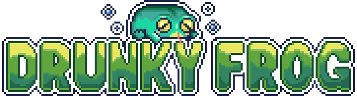 Drunky Frog Logo