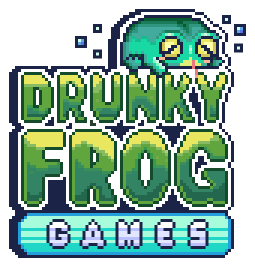 Drunky Frog Logo